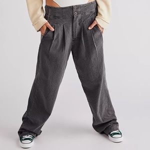 Free People Thin Line Straight Chino Pants NWOT